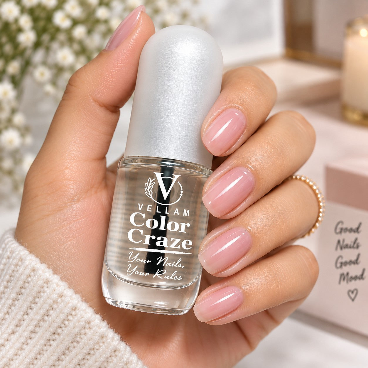 VELLAM Color Craze Nail Paints 10g Each - Shade 23,20,29 Secondary image