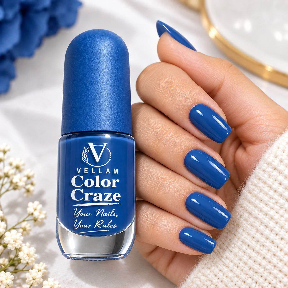 VELLAM Color Craze Nail Paints 10g Each - Shade 02,10,26