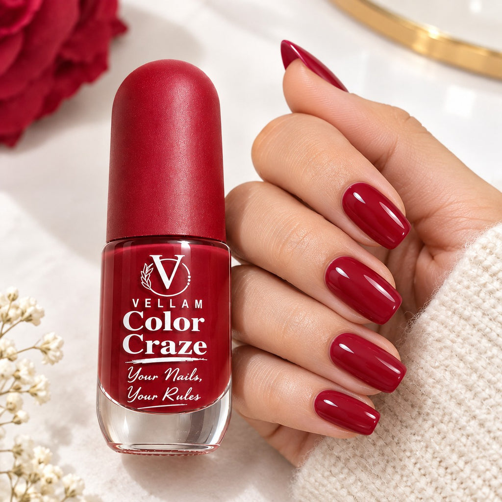 VELLAM Color Craze Nail Paints 10g Each - Shade 02,10,26