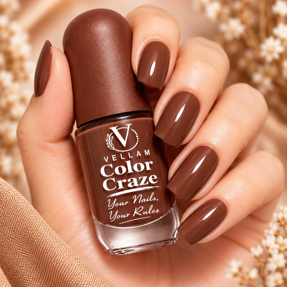 VELLAM Color Craze Nail Paints 10g Each - Shade 31,41,43
