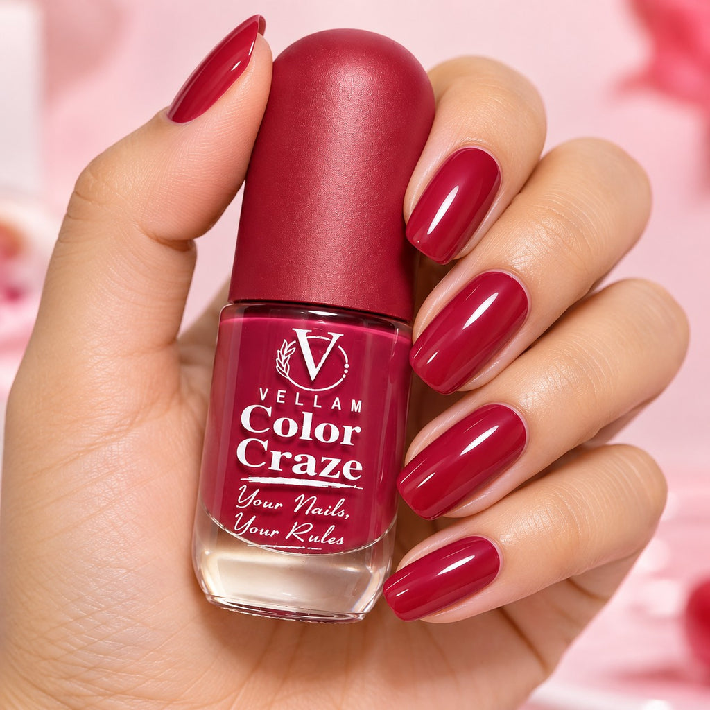 VELLAM Color Craze Nail Paints 10g Each - Shade 38,42,48