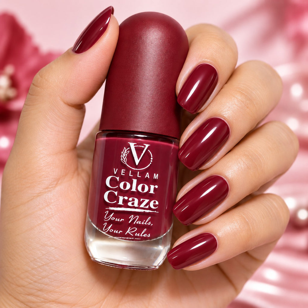 VELLAM Color Craze Nail Paints 10g Each - Shade 38,42,48