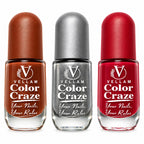 VELLAM Color Craze Nail Paints 10g Each - Shade 12,35,37