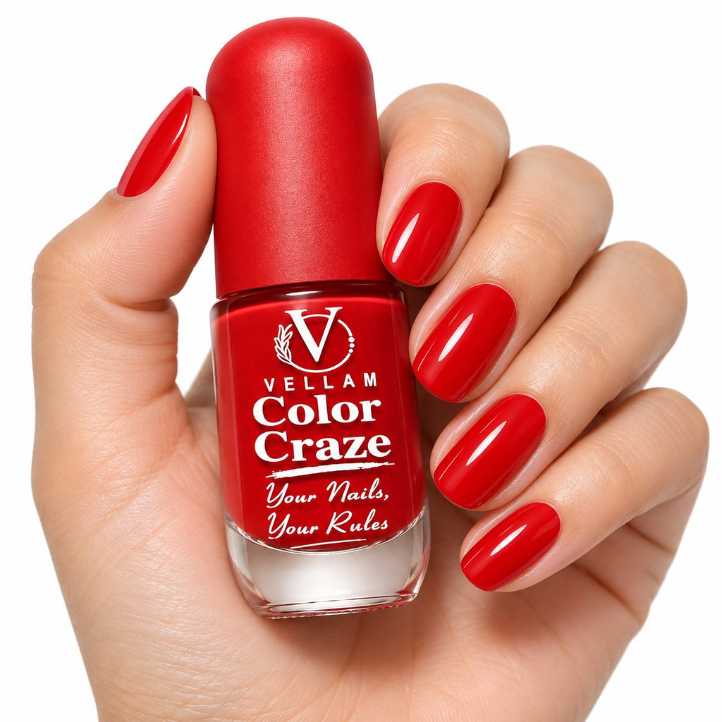 VELLAM Color Craze Nail Paints 10g Each - Shade 08,25,44