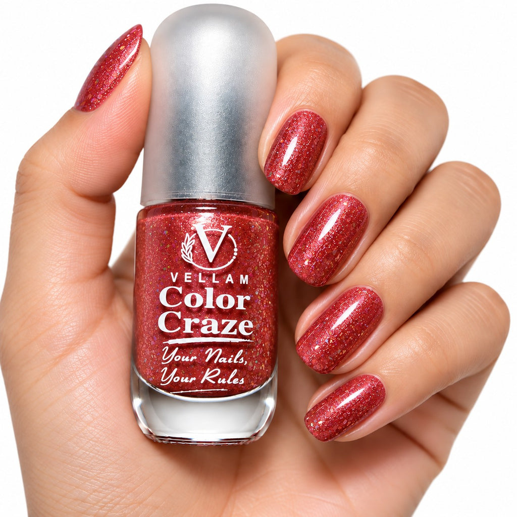 VELLAM Color Craze Nail Paints 10g Each - Shade 52,57,59