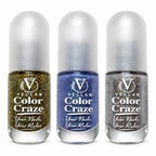 VELLAM Color Craze Nail Paints 10g Each - Shade 51,55,60