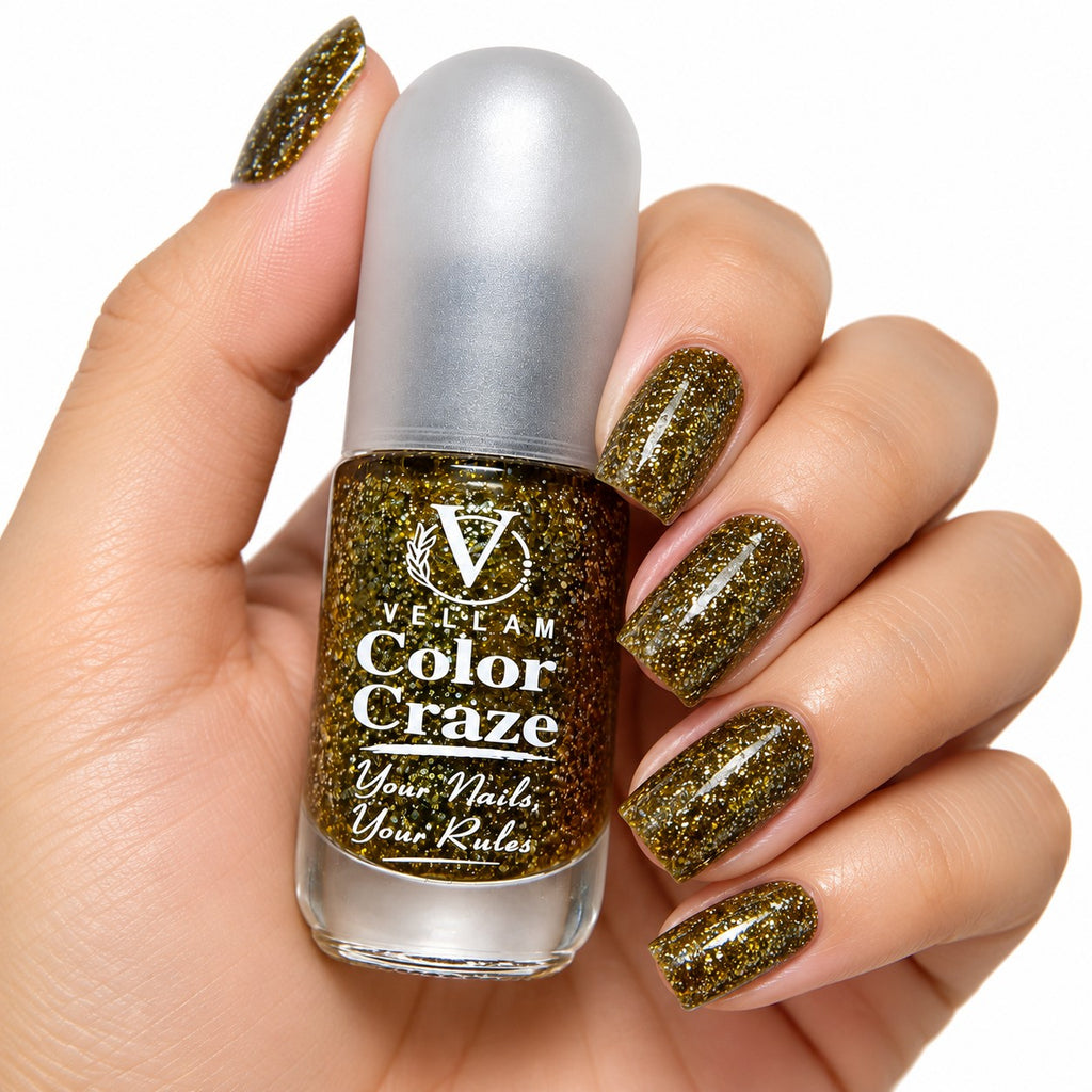 VELLAM Color Craze Nail Paints 10g Each - Shade 51,55,60