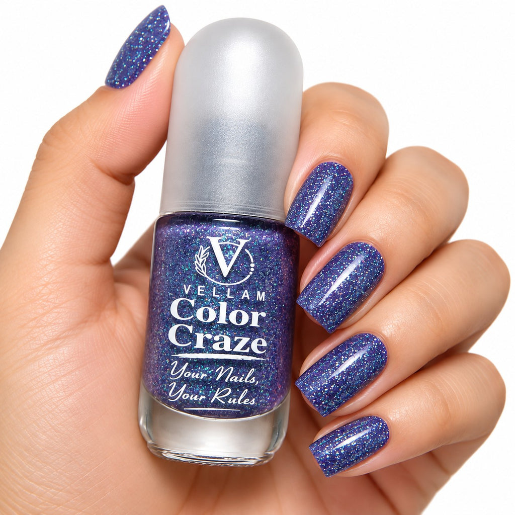 VELLAM Color Craze Nail Paints 10g Each - Shade 51,55,60