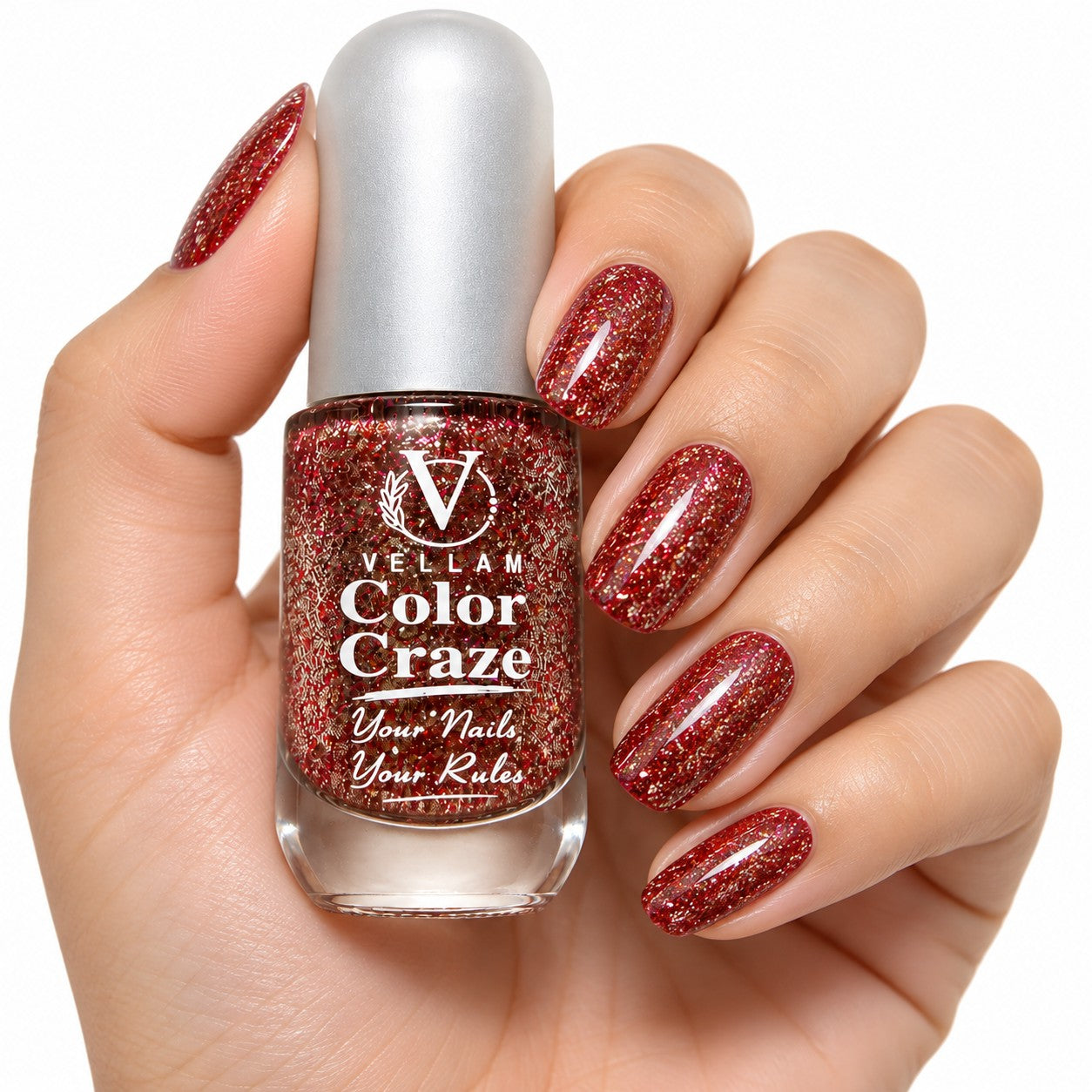 VELLAM Color Craze Nail Paints 10g Each - Shade 49,53,54 Secondary image