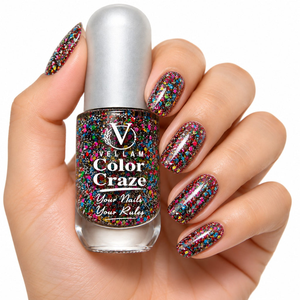 VELLAM Color Craze Nail Paints 10g Each - Shade 49,53,54