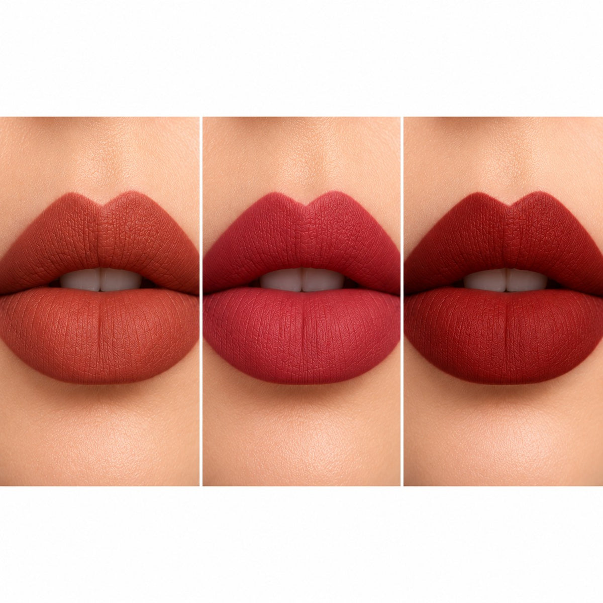 VELLAM Moody vibe Liquid Matte Lipstick Combo of 3 in 1 Pack- Shade 25,29,30