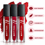 VELLAM Moody vibe Liquid Matte Lipstick Combo of 3 in 1 Pack- Shade 05,08,20