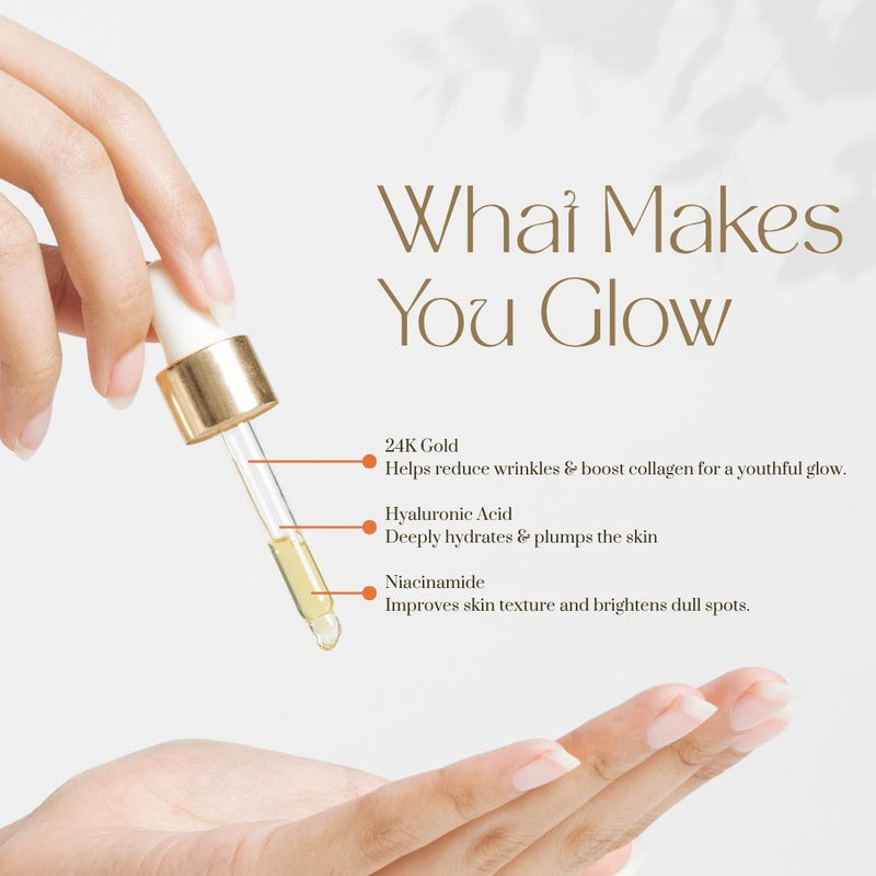 Vellam 7x Power 24K Gold Leaf Serum 20 ml